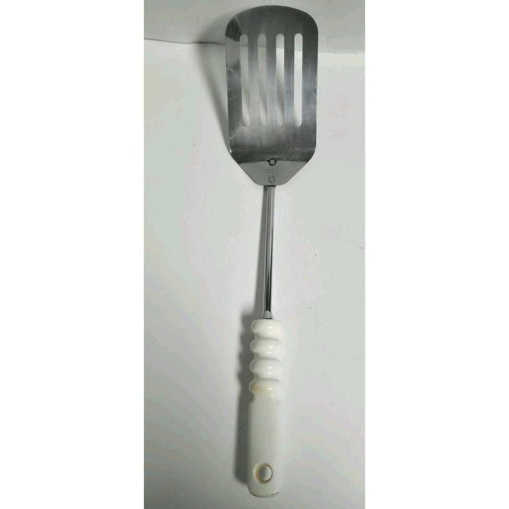 Vintage Prestige England Stainless Flipper Turner Kitchen Spatula 13.5"